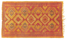 Vintage Moroccan Rug Ugiopsin