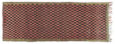 Vintage Moroccan Runner Rug Veaxekt