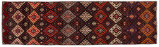 Vintage Turkish Runner Rug Filasi