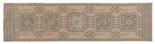 Vintage Turkish Runner Rug Nirevia
