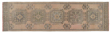 Vintage Turkish Runner Rug Fivella