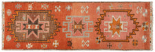 Vintage Turkish Runner Rug Lodori