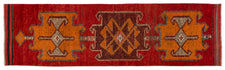 Vintage Turkish Runner Rug Cadiri