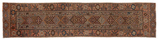 Vintage Turkish Runner Rug Damene