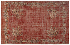 Vintage Distressed Rug Zalimi