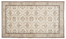 Vintage Distressed Rug Dethar