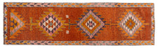 Vintage Turkish Runner Rug Javenia