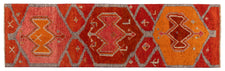 Vintage Turkish Runner Rug Valevi