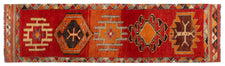 Vintage Turkish Runner Rug Qalevi