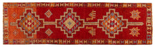 Vintage Turkish Runner Rug Walevi