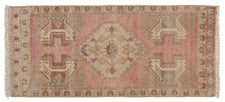 Vintage Turkish Runner Rug Avari