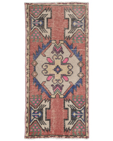 Vintage Turkish Rug Senio