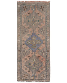 Vintage Turkish Runner Rug Riria