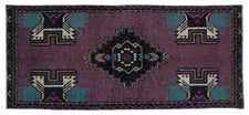 Vintage Turkish Runner Rug Rasenae
