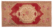 Vintage Turkish Rug Delvan