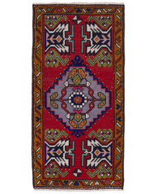 Vintage Turkish Rug Roele