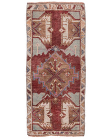 Vintage Turkish Runner Rug Niele