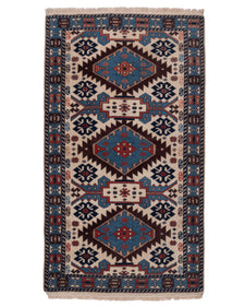 Vintage Distressed Rug Belaele