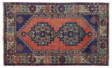 Vintage Turkish Rug Eryna