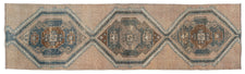 Vintage Turkish Runner Rug Yalara