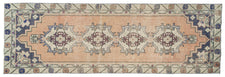 Vintage Turkish Runner Rug Zae