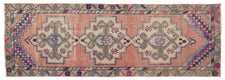 Vintage Turkish Runner Rug Zaide
