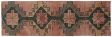 Vintage Turkish Runner Rug Zafise