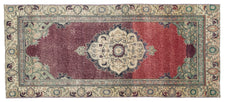 Vintage Turkish Runner Rug Ailani