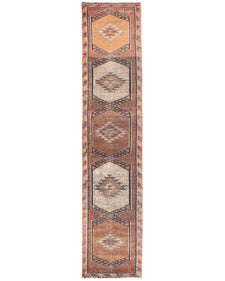 Vintage Turkish Runner Rug Relio