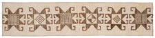 Vintage Turkish Runner Rug Pluflaact