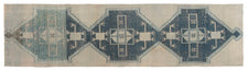Vintage Turkish Runner Rug Davorei