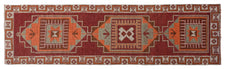 Vintage Turkish Runner Rug Tevalyn