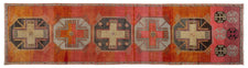 Vintage Turkish Runner Rug Ivero