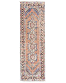 Vintage Turkish Runner Rug Telaine