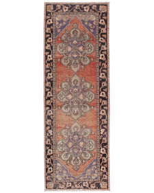 Vintage Turkish Runner Rug Momelle
