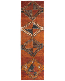 Vintage Turkish Runner Rug Taria
