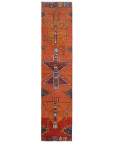 Vintage Turkish Runner Rug Donetta