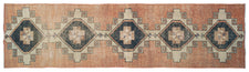 Vintage Turkish Runner Rug Dosira