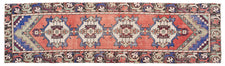 Vintage Turkish Runner Rug Cirvon
