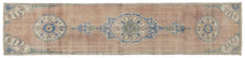 Vintage Turkish Runner Rug Ellana