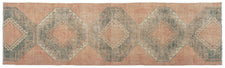 Vintage Turkish Runner Rug Lerori