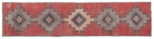 Vintage Turkish Runner Rug Korvan