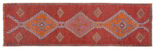 Vintage Turkish Runner Rug Aruin