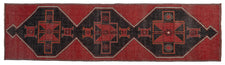 Vintage Turkish Runner Rug Rumal