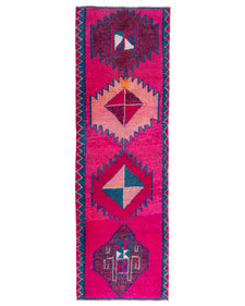 Vintage Turkish Runner Rug Tiana