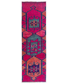 Vintage Turkish Runner Rug Nalola