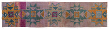 Vintage Turkish Runner Rug Siara