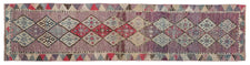 Vintage Turkish Runner Rug Divara