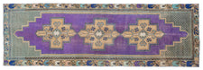 Vintage Turkish Runner Rug Enyara
