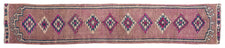 Vintage Turkish Runner Rug Terira